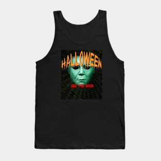 Halloween creepy Michael returns Tank Top